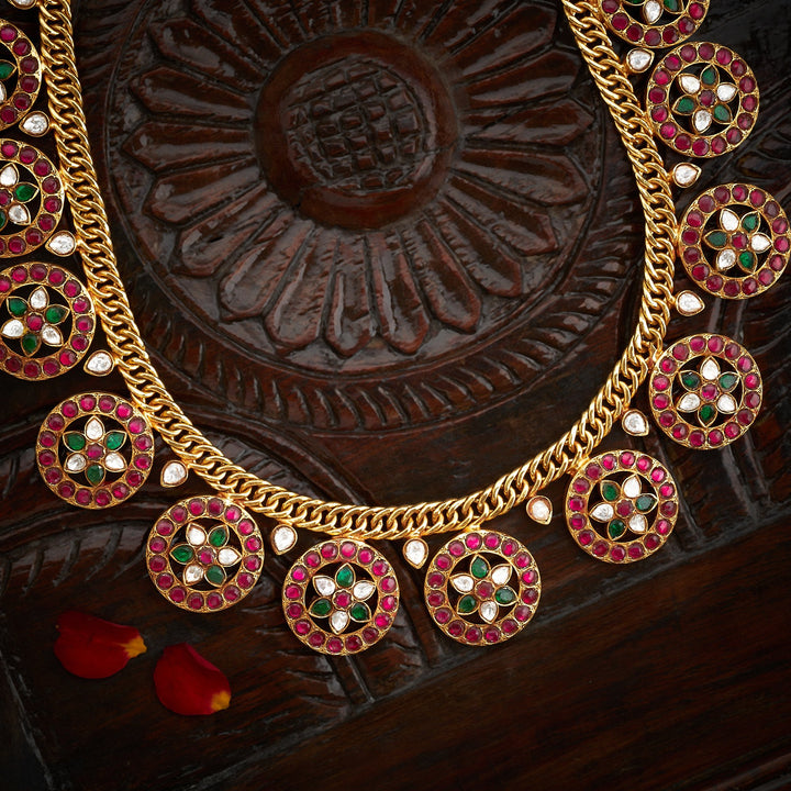 Kundan Chakra Bottu Set