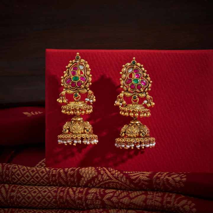 Shrinika-Mor Temple Jhumkis