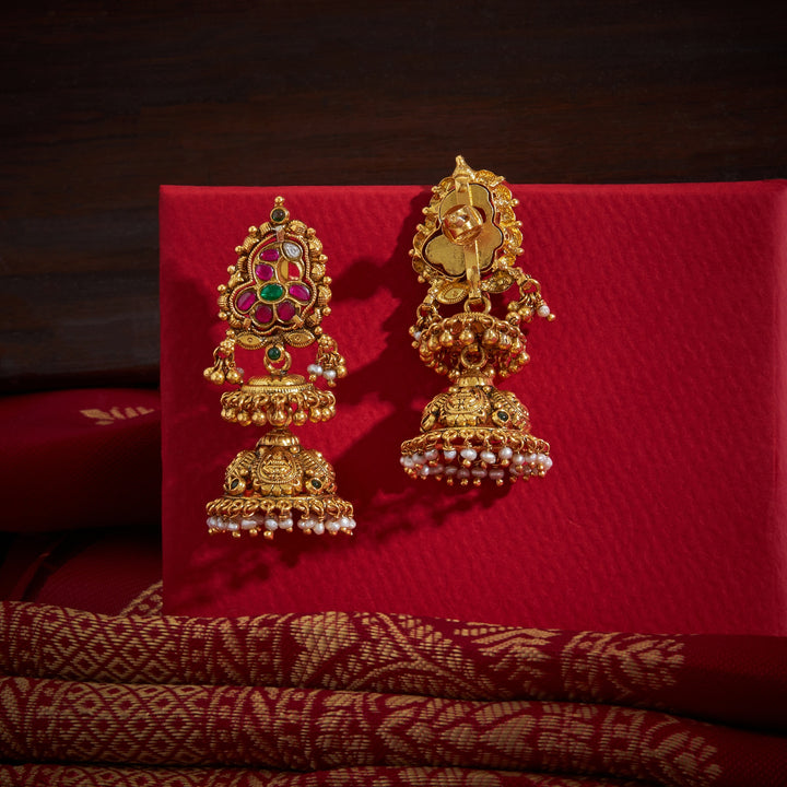 Shrinika-Mor Temple Jhumkis
