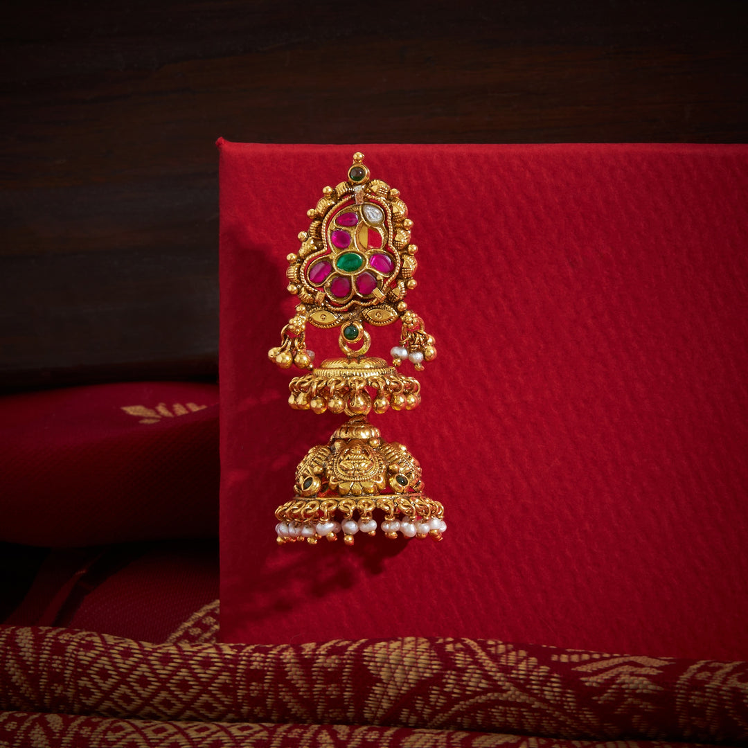 Shrinika-Mor Temple Jhumkis