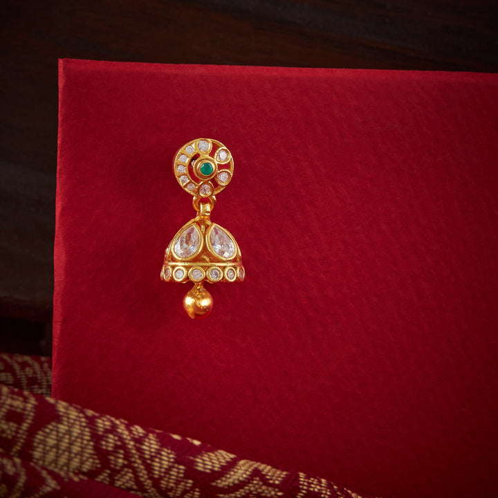 Aadhira Stone Jhumkis