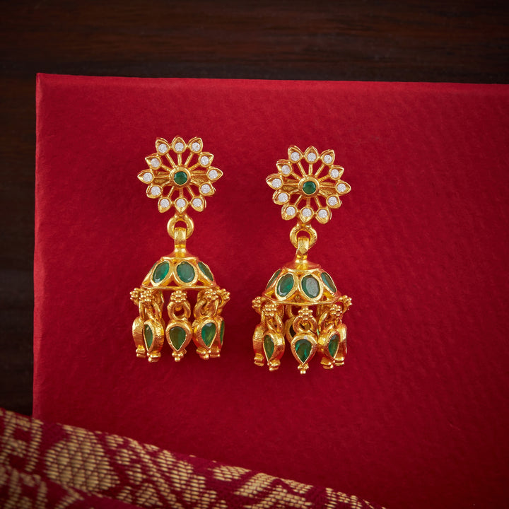 Kusumanjali Stone Jhumkis