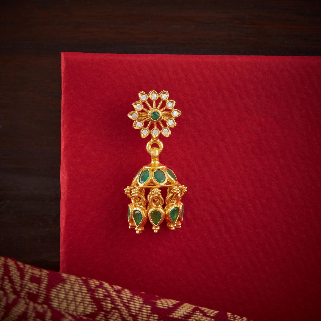 Kusumanjali Stone Jhumkis
