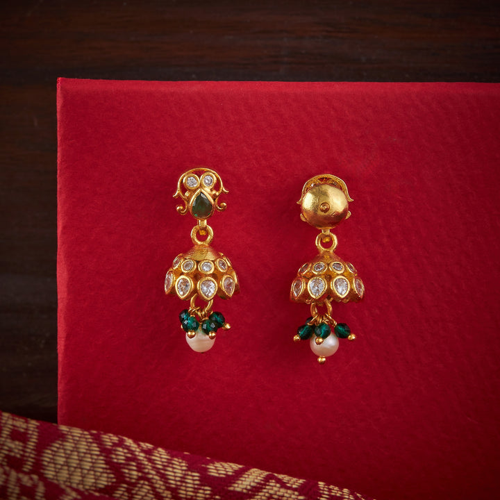 Aarvika Stone Jhumkis