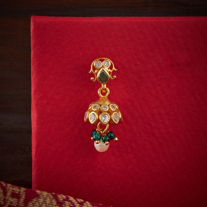 Aarvika Stone Jhumkis