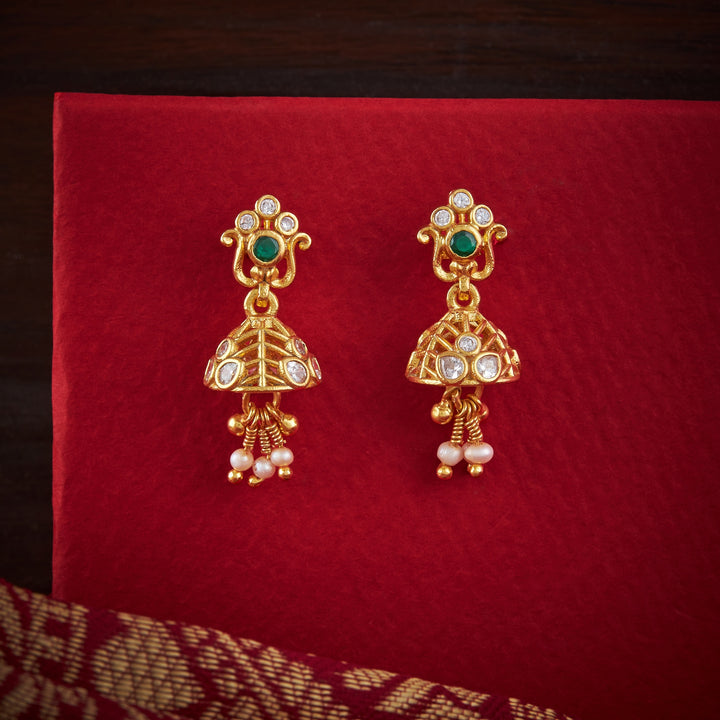 Aarshiya Stone Jhumkis
