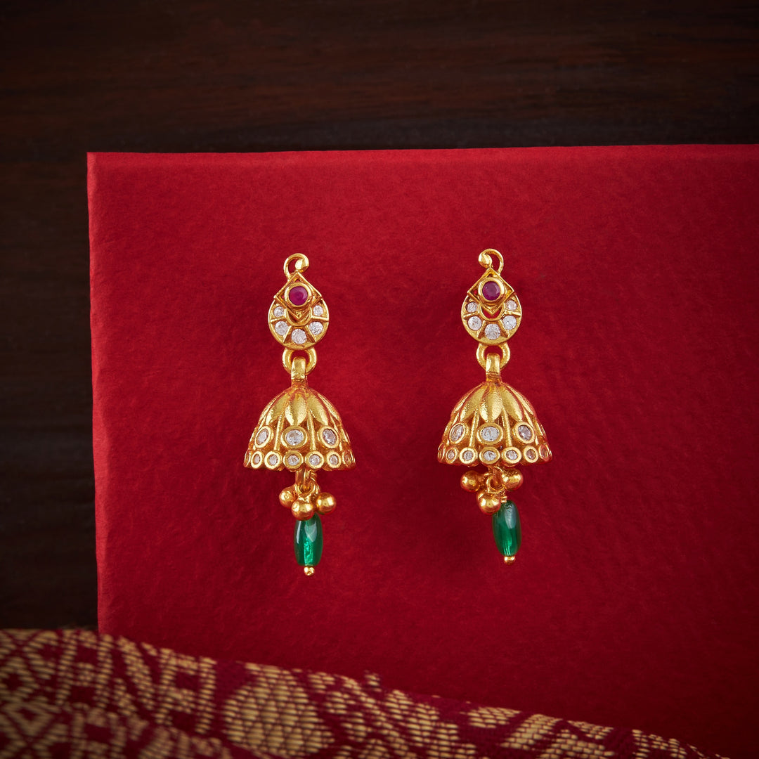 Anvitha Stone Jhumkis