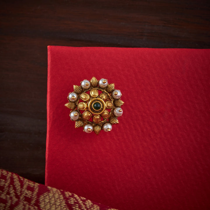 Chakra-Floral Nakshi Studs