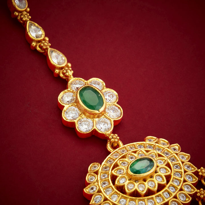 Surabhika Stone Maang Tikka
