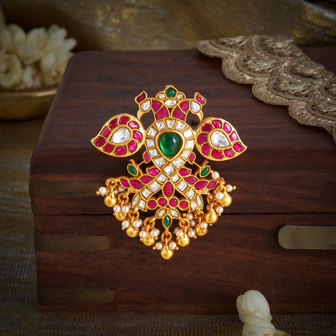 Veer-Beruda Kundan Pendant