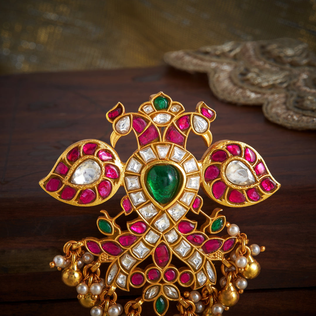 Veer-Beruda Kundan Pendant