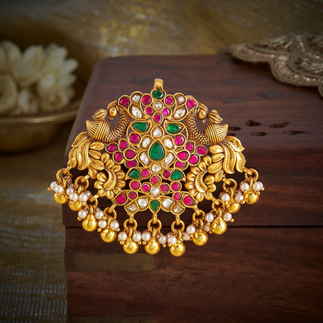 Morpankhi Kundan Pendant