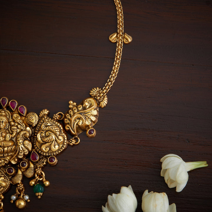 Dhana-Lakshmi Temple Necklace