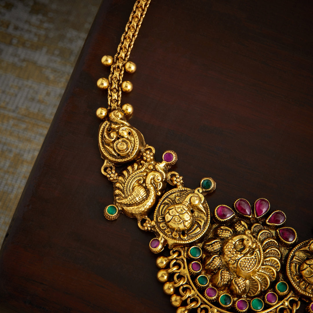 Morpankh Nakshi Necklace