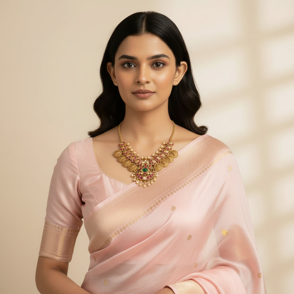 Shri Kasu Temple Necklace