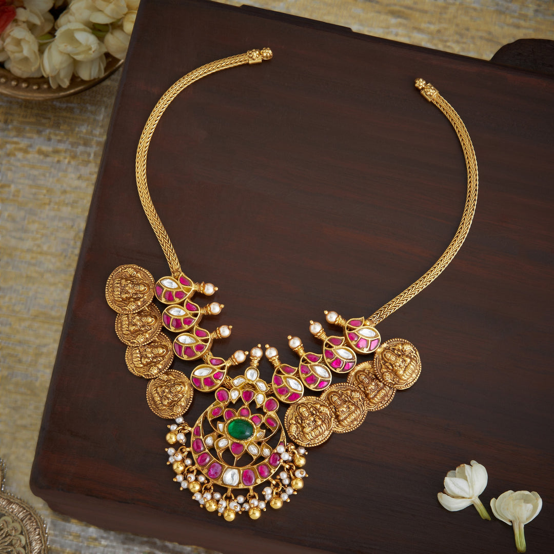 Shri Kasu Temple Necklace