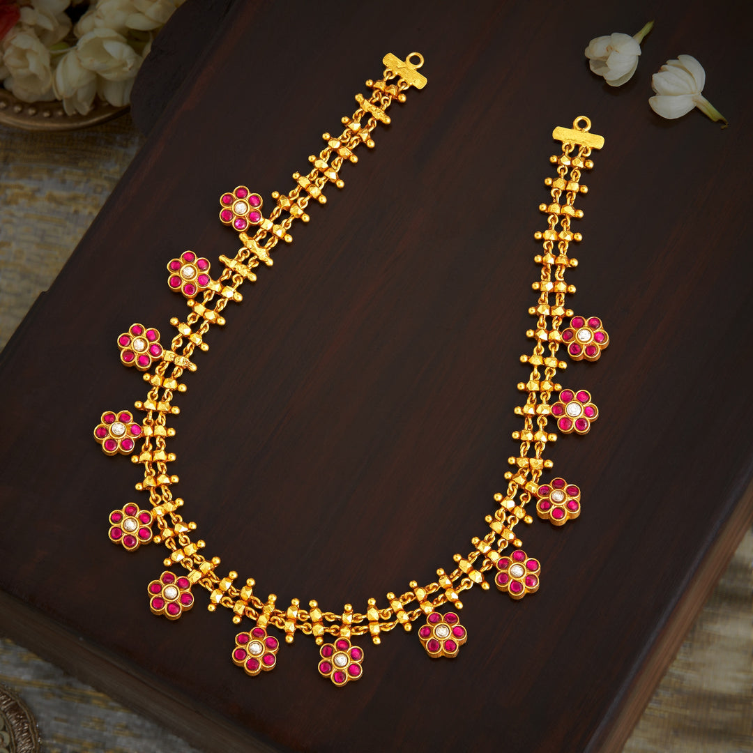 Reversible Kundan Necklace