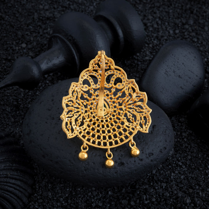 Greena-Glow CZ Pendant