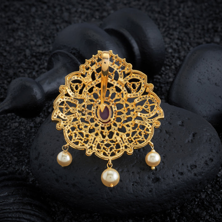 Pink Stardust CZ Pendant