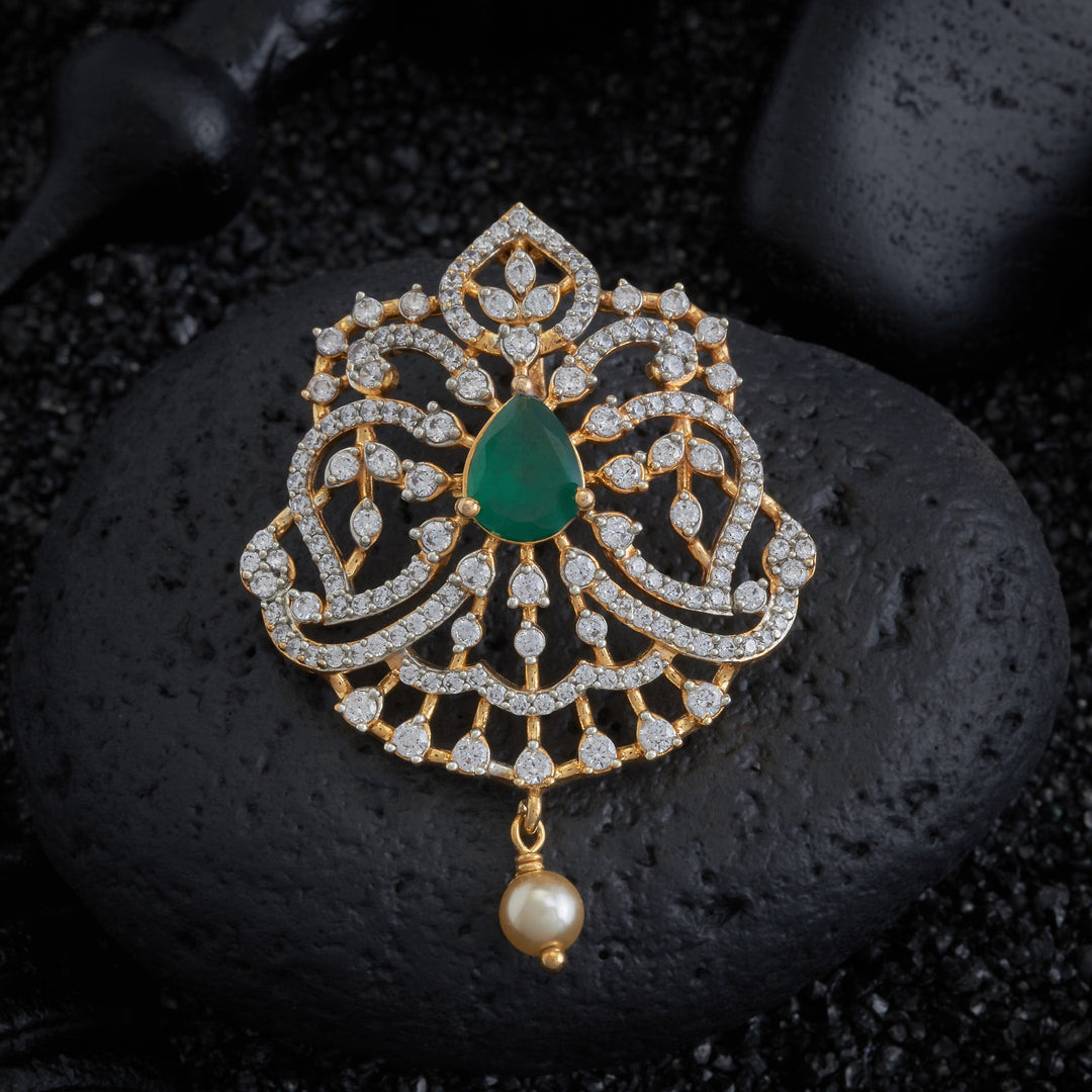 Pearl Dew CZ Pendant