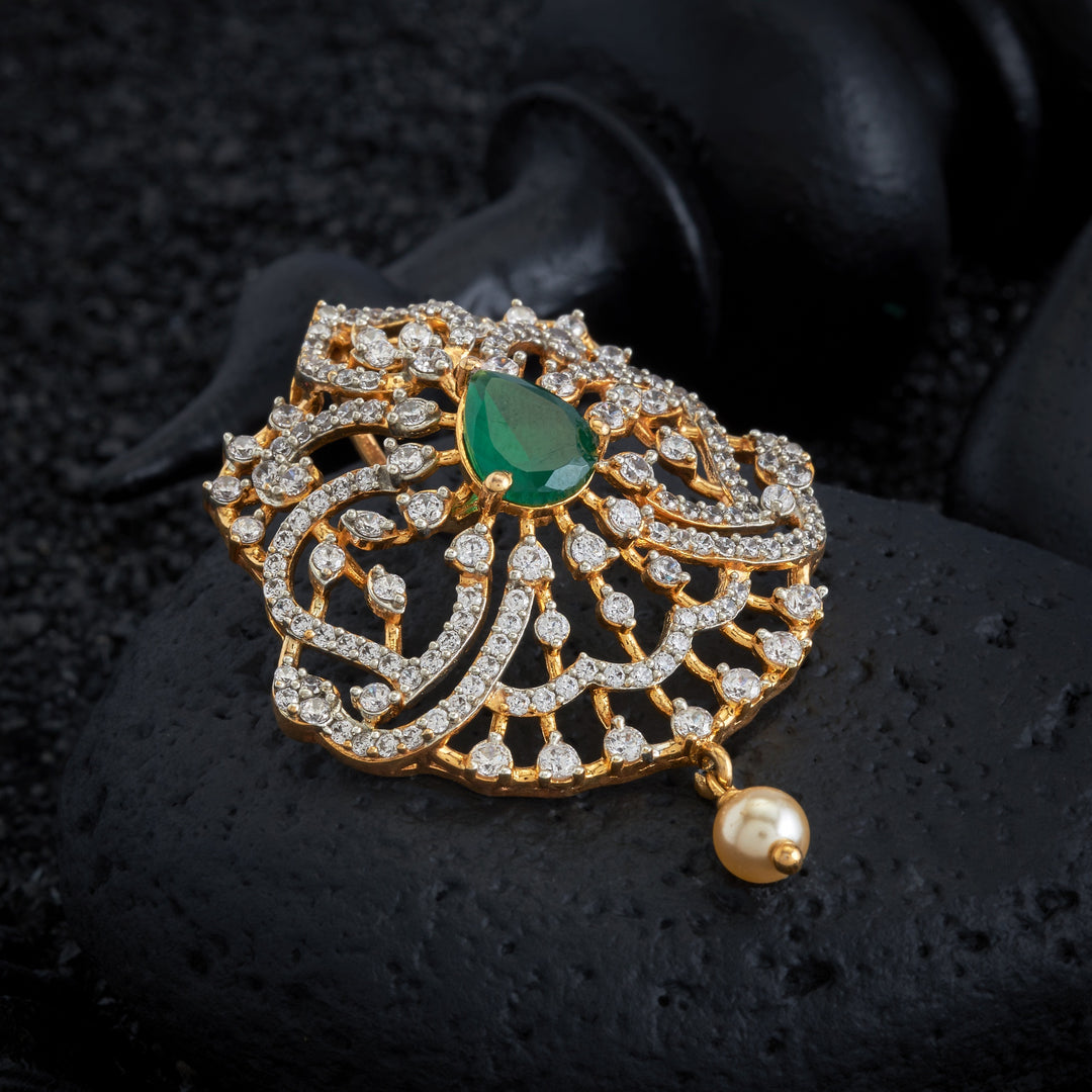 Pearl Dew CZ Pendant