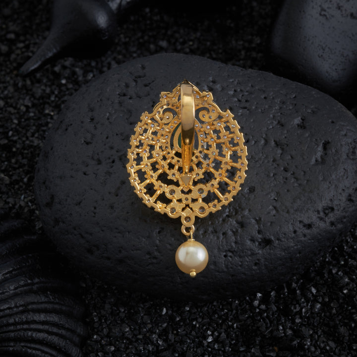Panna-Pear CZ Pendant