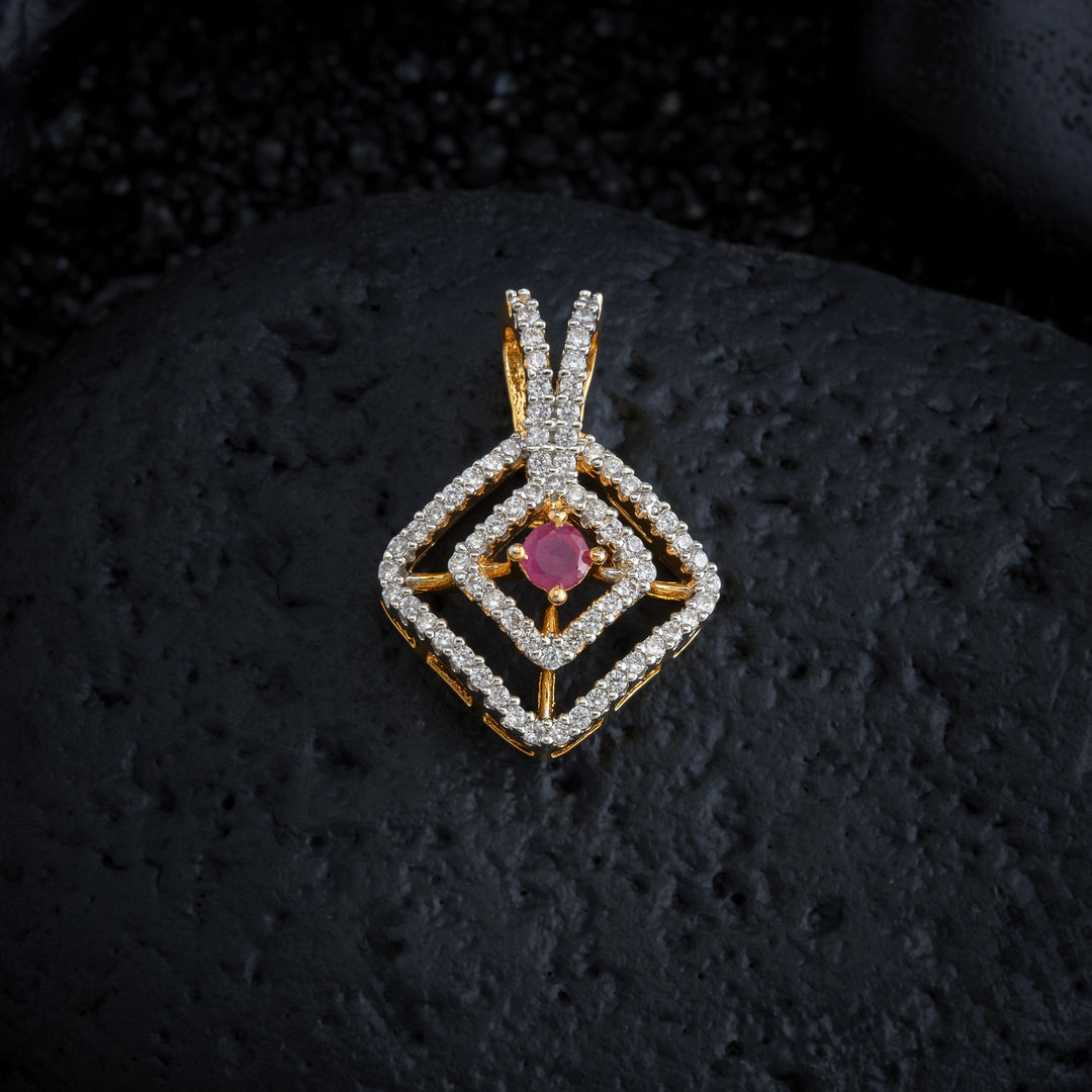 Queen'CZ Pendant Set
