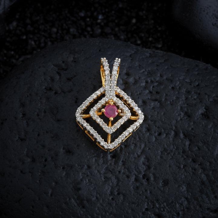 Queen'CZ Pendant Set