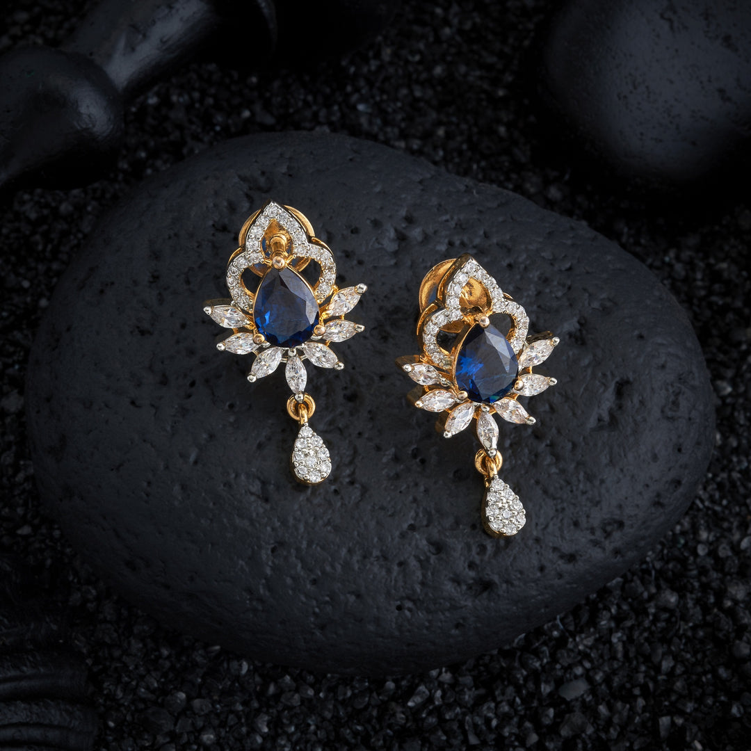 Pear-Blush CZ Pendant Set