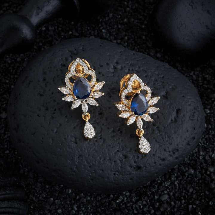 Pear-Blush CZ Pendant Set