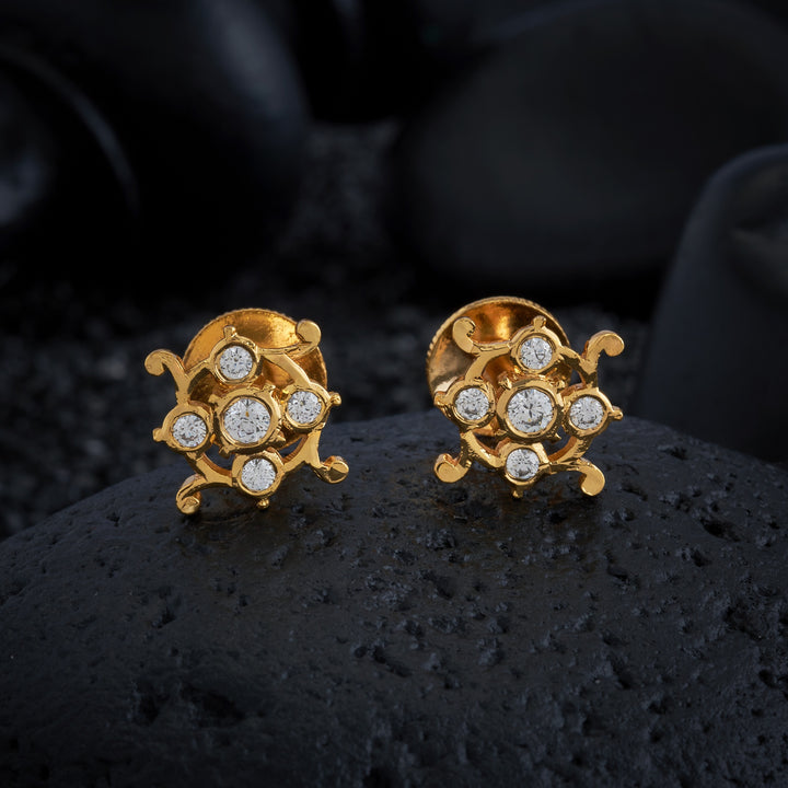 Bloom Spark Stone Studs