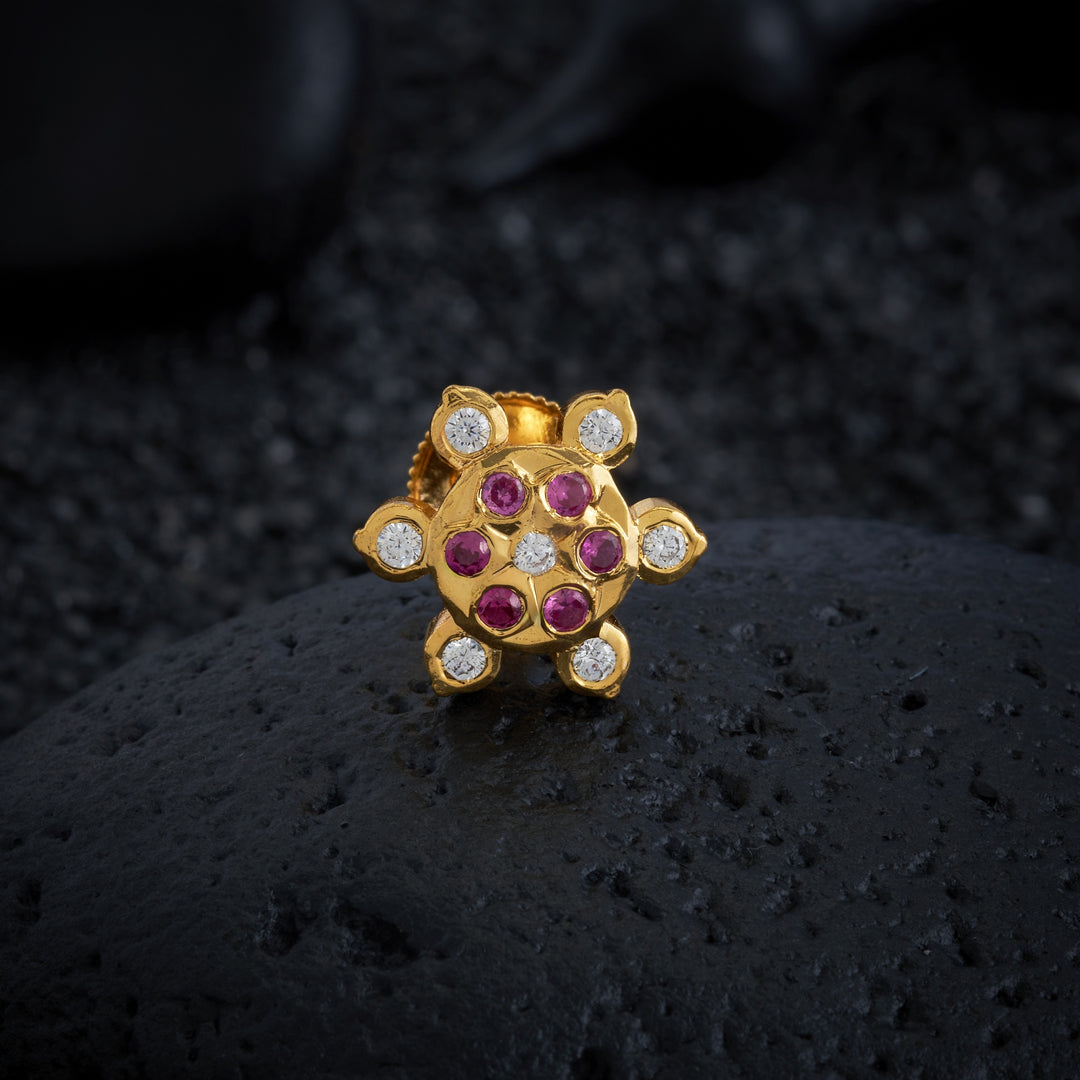 Stellar Bloom Stone Studs