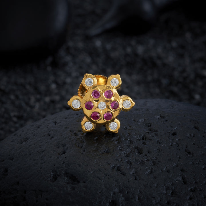 Stellar Bloom Stone Studs