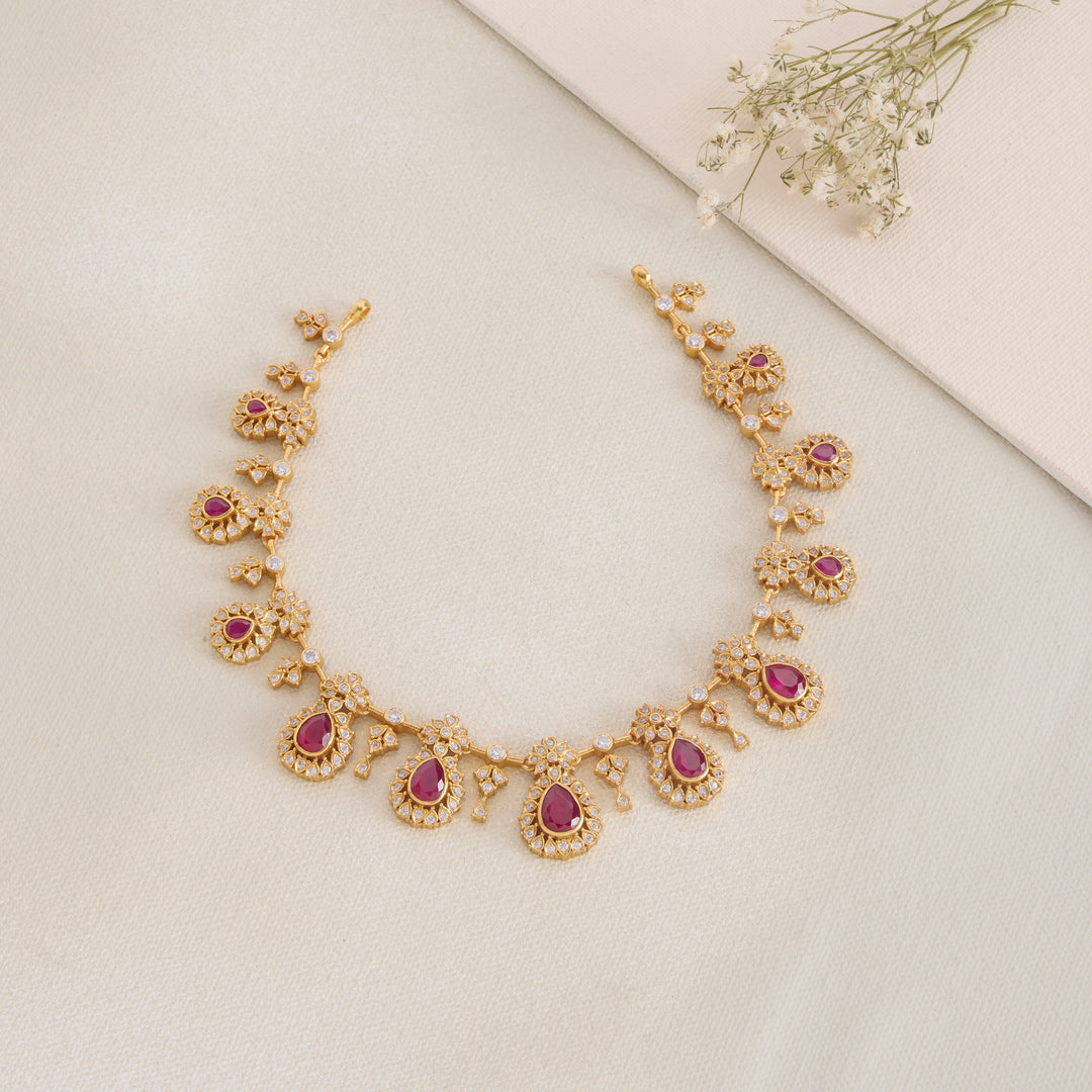 Anira Stone Short Necklace