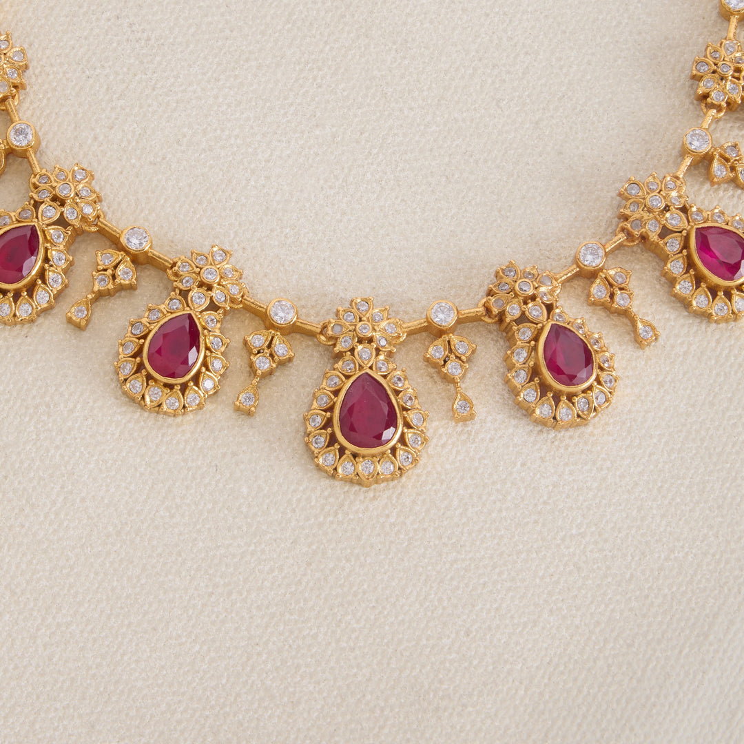 Anira Stone Short Necklace