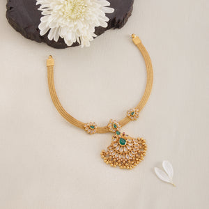 Aarika Stone Short Necklace