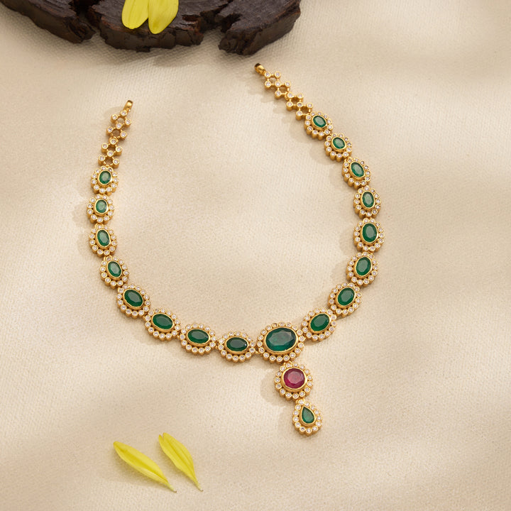 Avani Ruby Short Necklace