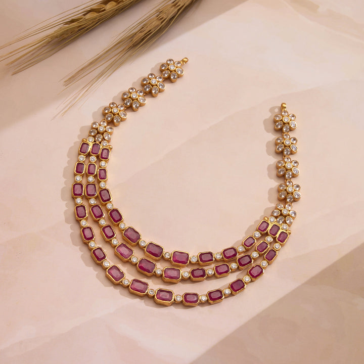 Svara Ladi Short Necklace