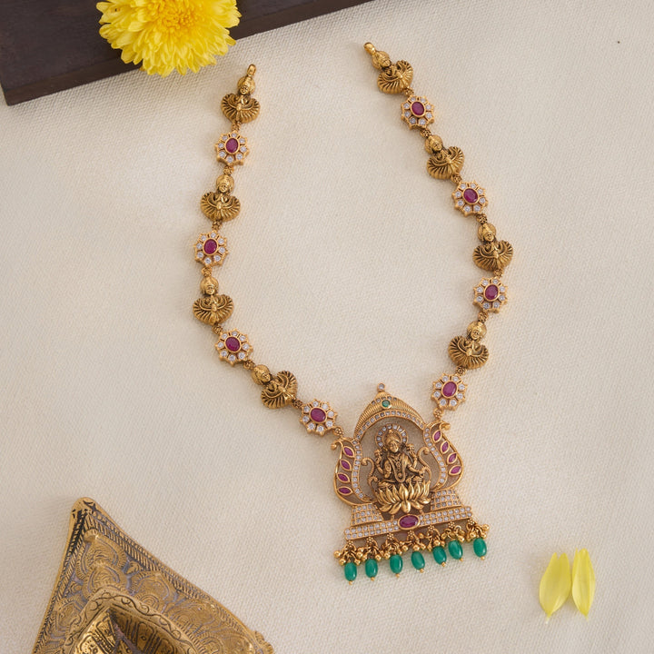 Kalya Dhanalakshmi Short Necklace