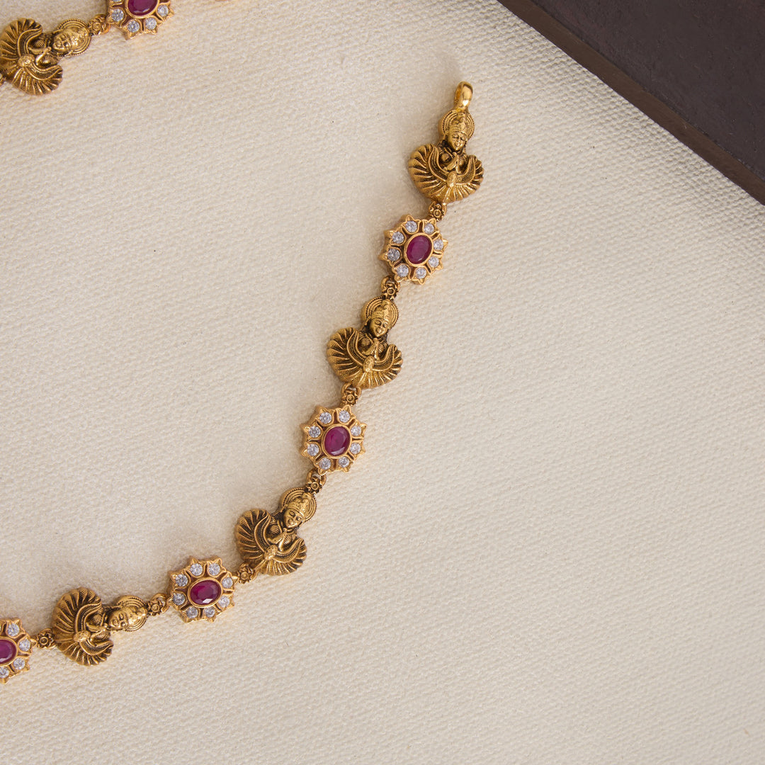 Kalya Dhanalakshmi Short Necklace