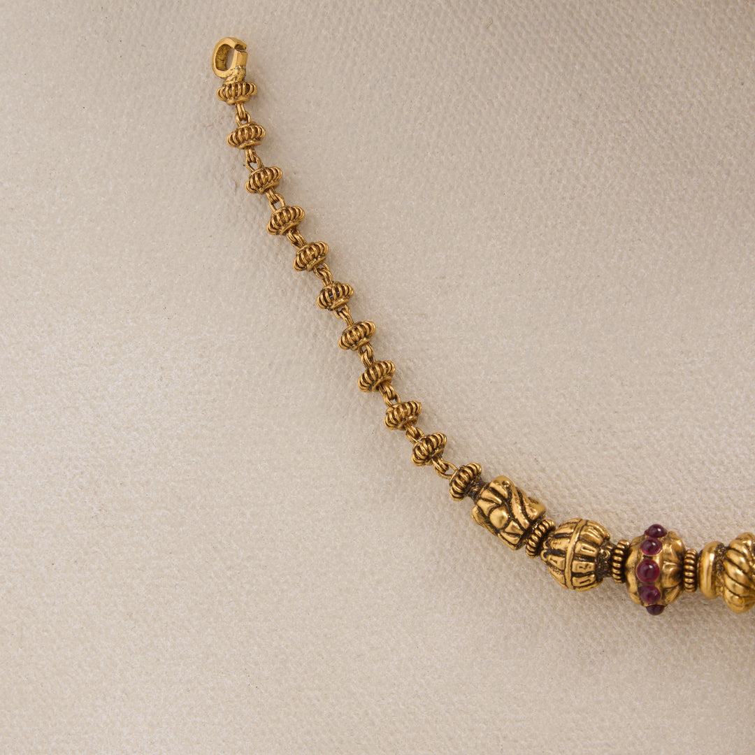 Plume Leaf Necklace