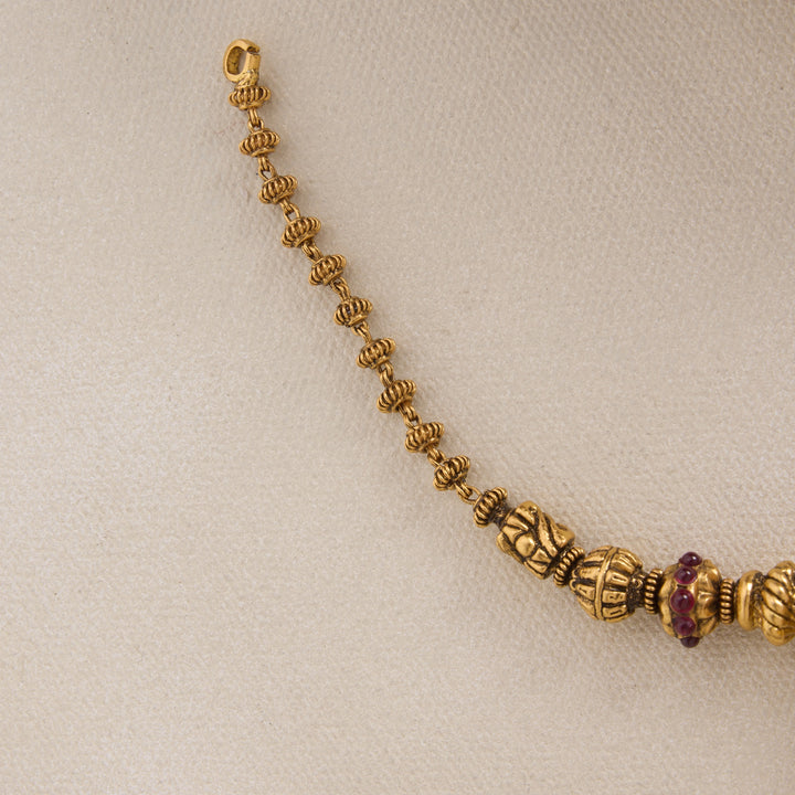 Plume Leaf Necklace