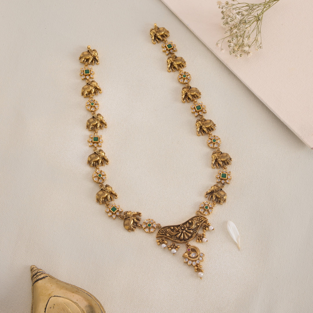 Pushp Gajaveera Necklace