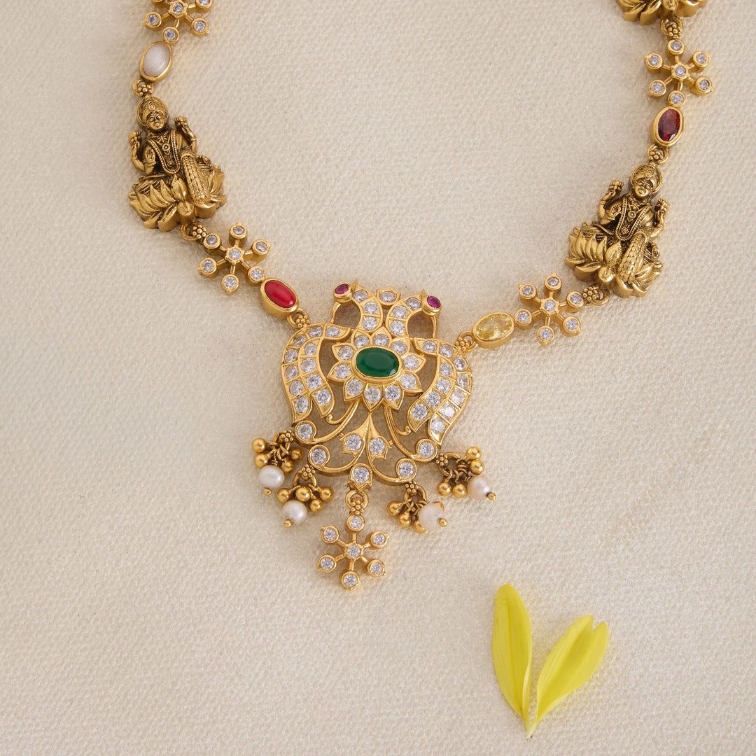 Arsha Iruthalai Pakshi Necklace