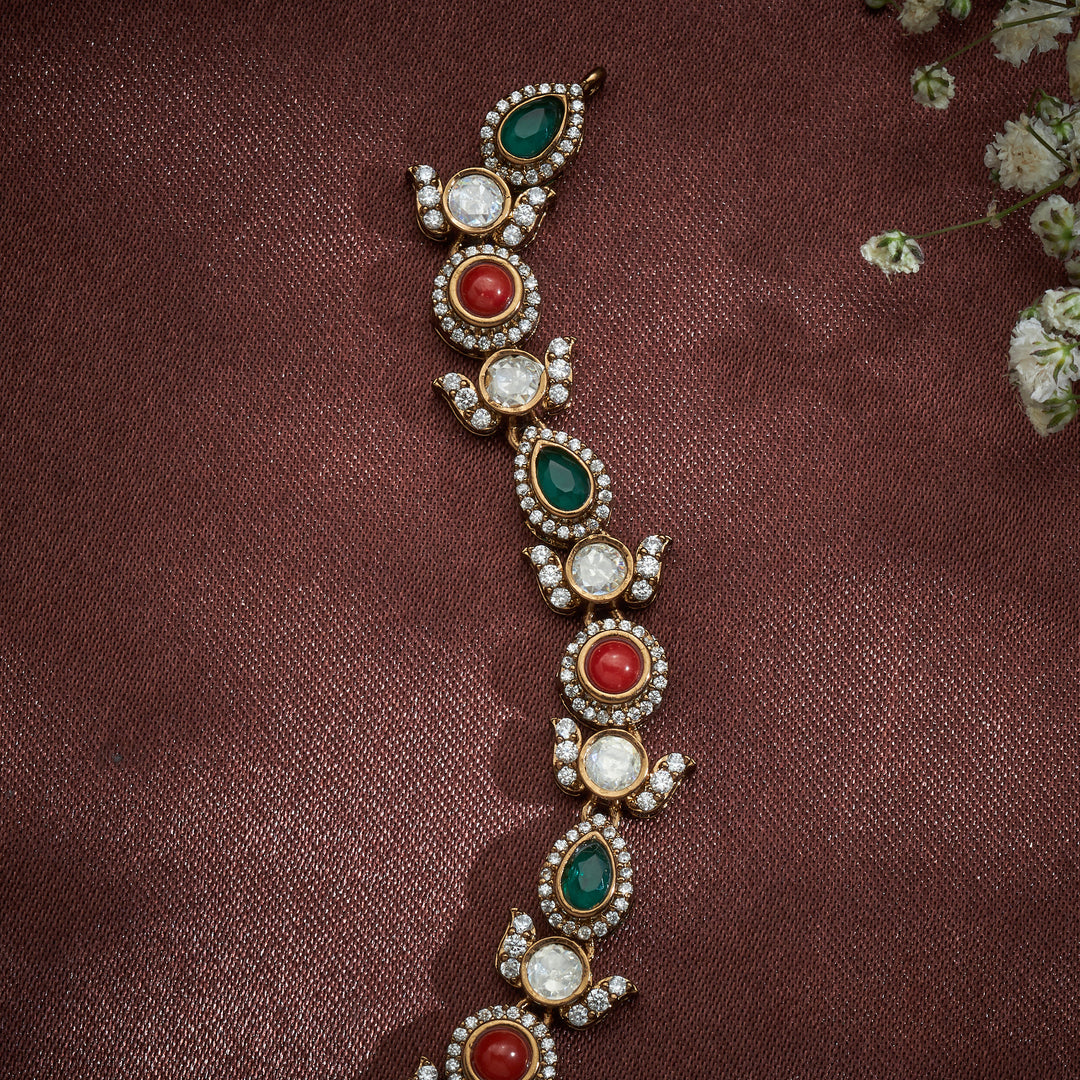 Coralyn Pear Victorian Necklace Set