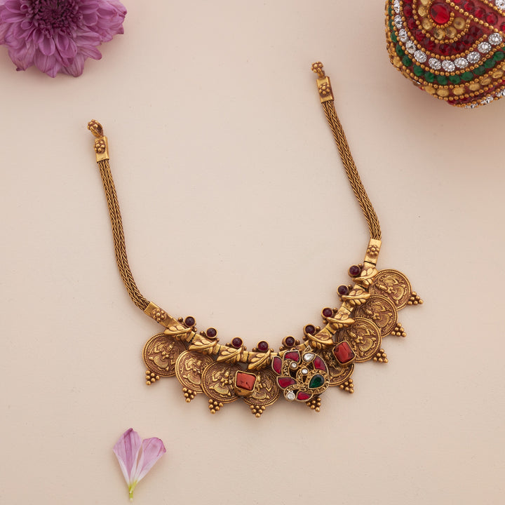 Coral Crest Jewel Necklace