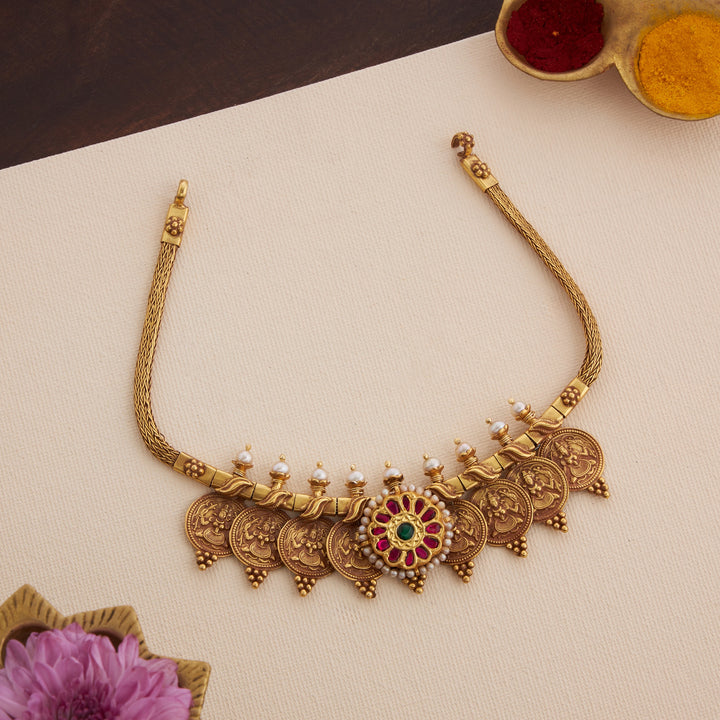 Lakshmiya Short Necklace