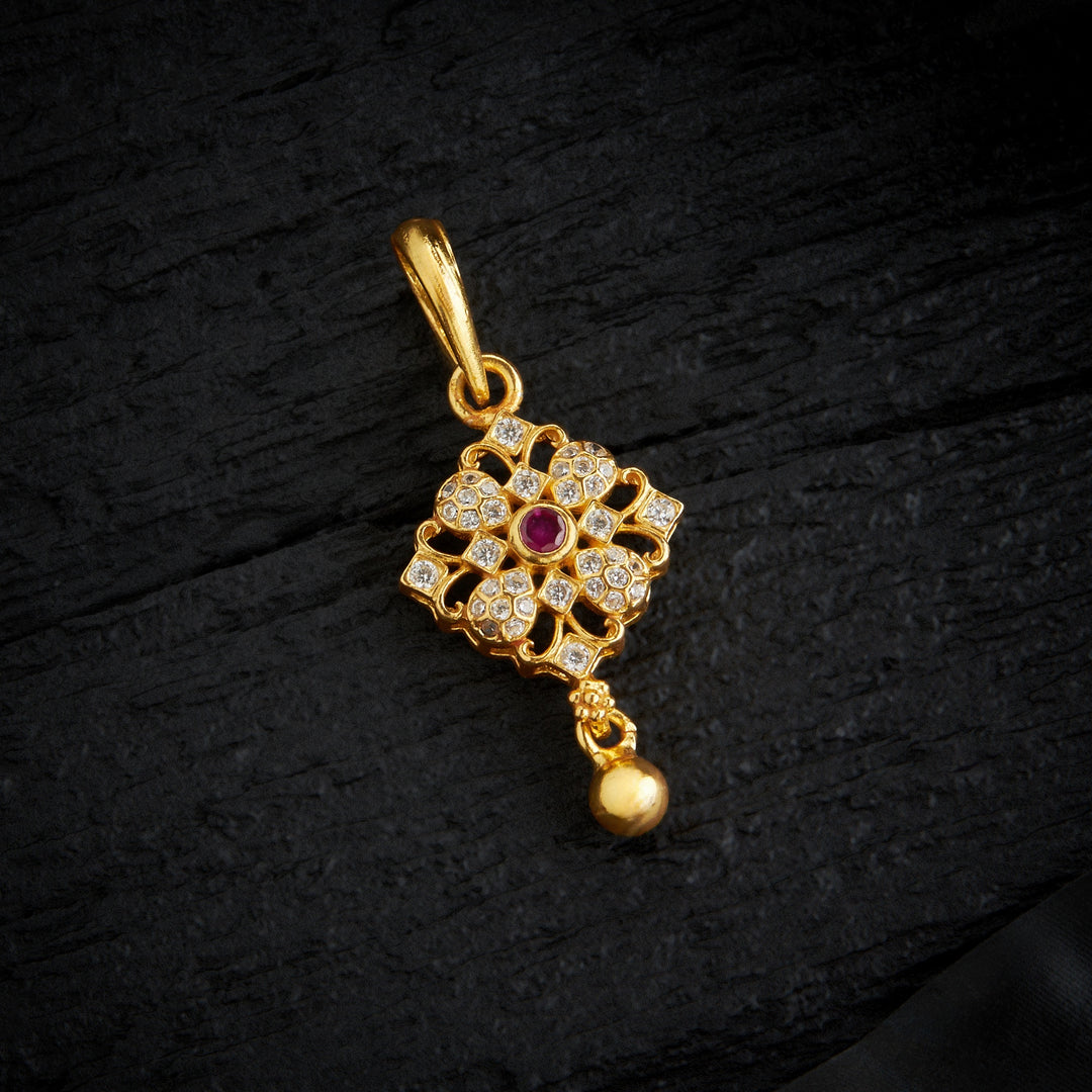 Siri-Blossom Stone Pendant Set