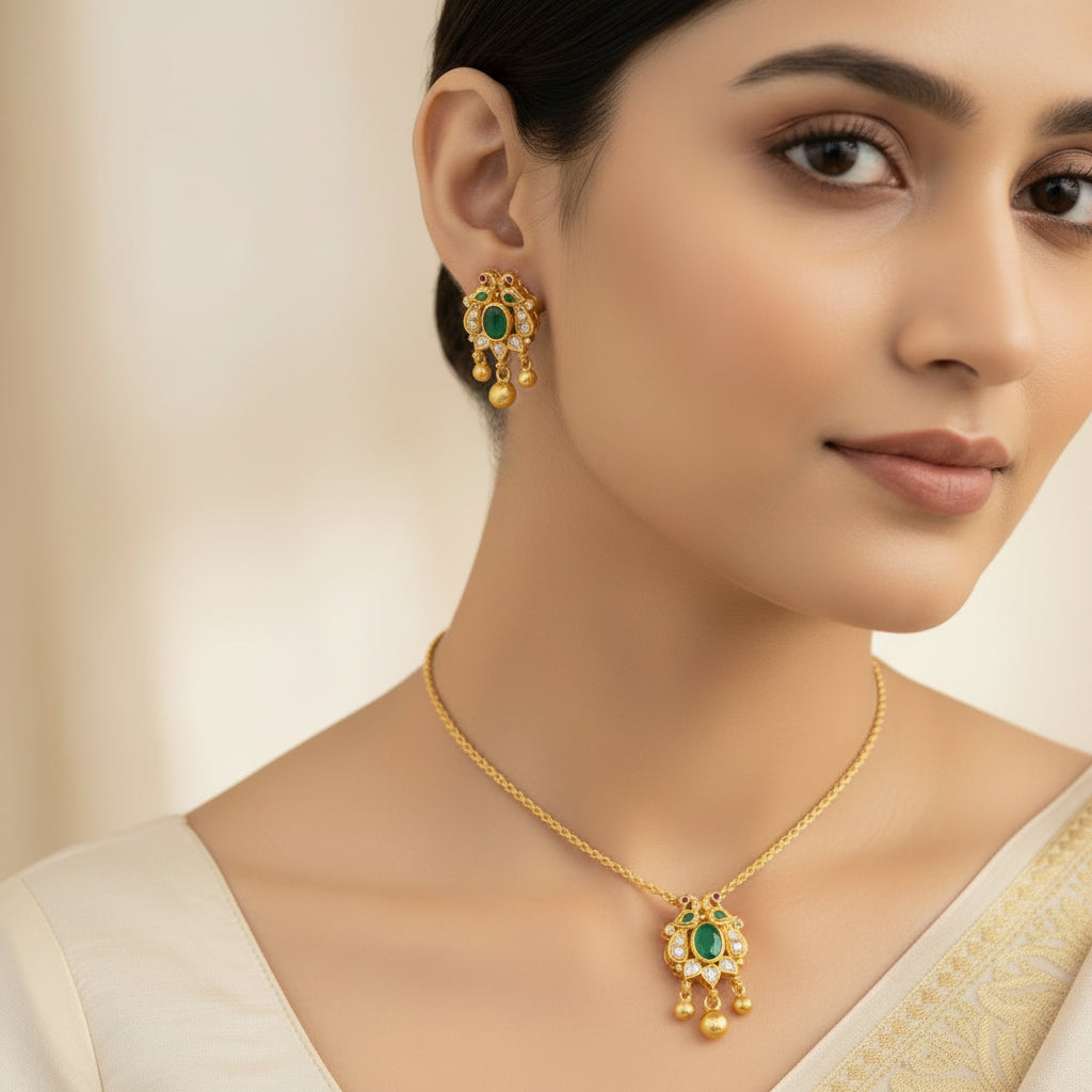 Mor-Vilasa Pendant Set