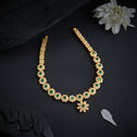 Floral Glow Stone Necklace